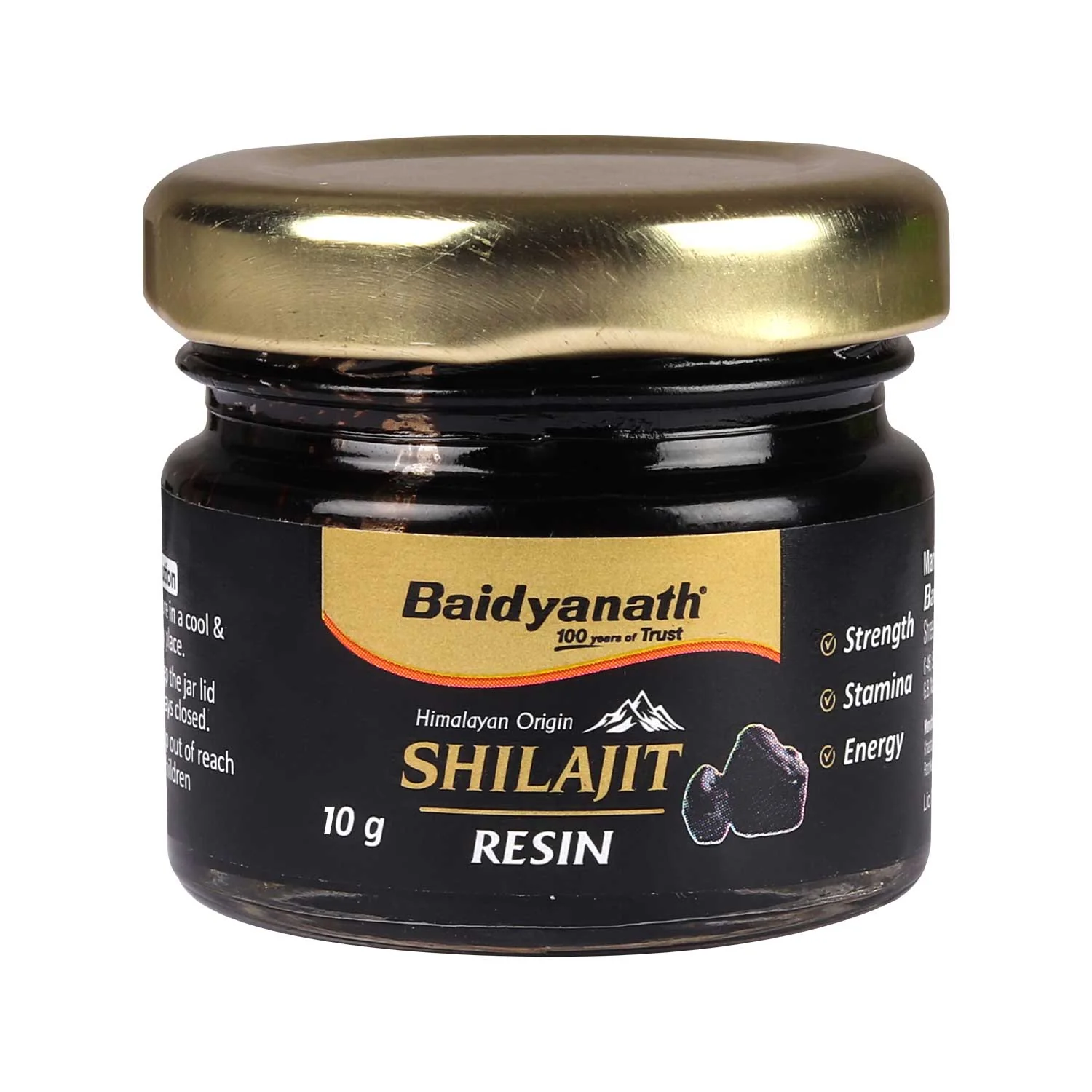 Baidyanath Himalayan Shilajit Resin| Rich in Fulvic Acid| For Strength, Power & Stamina